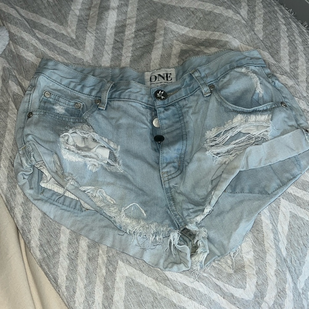 Selling One Teaspoon shorts. Not used a lot.